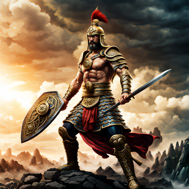 the-god-warrior-8k-ultra-hd--609942146